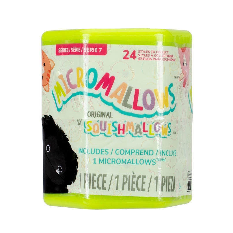 SQUISHMALLOWS Micromallows pehme tegelase üllatuspakk, 6 cm