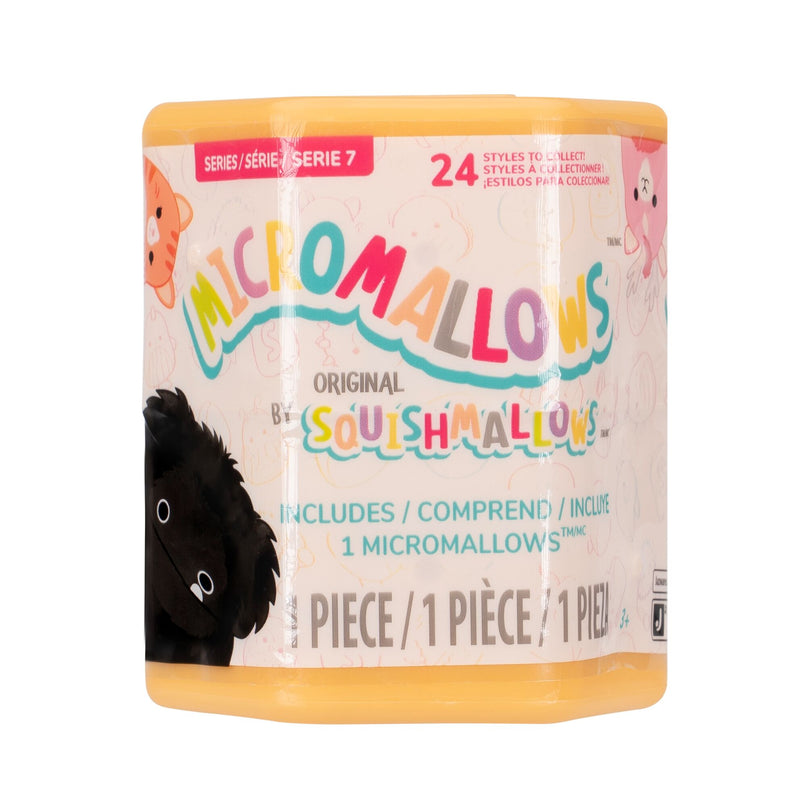 SQUISHMALLOWS Micromallows pehme tegelase üllatuspakk, 6 cm