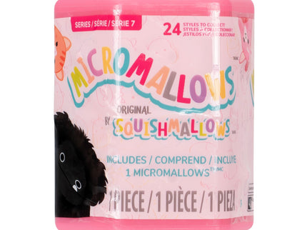 SQUISHMALLOWS Micromallows pehme tegelase üllatuspakk, 6 cm