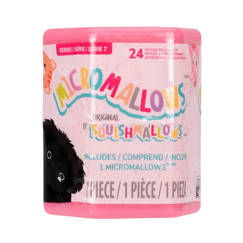 SQUISHMALLOWS Micromallows pehme tegelase üllatuspakk, 6 cm