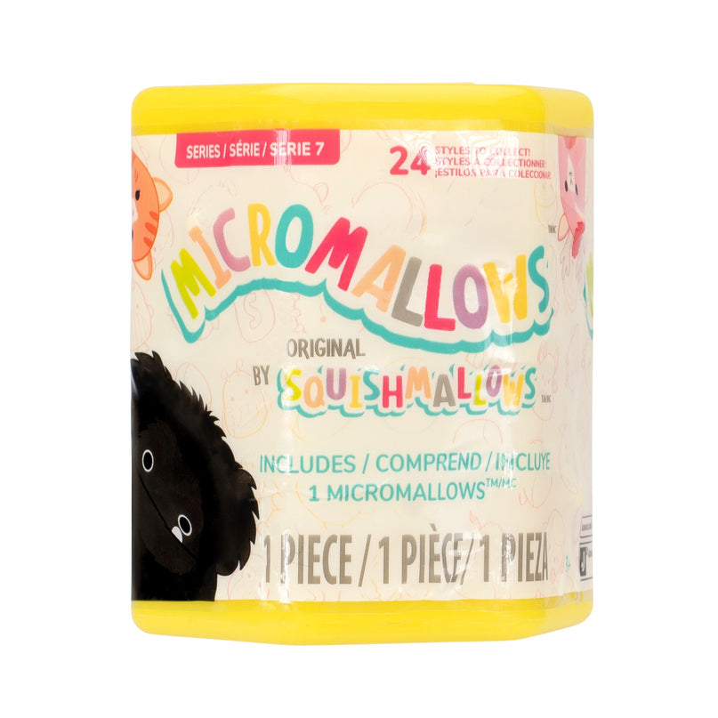 SQUISHMALLOWS Micromallows pehme tegelase üllatuspakk, 6 cm
