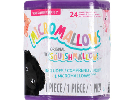 SQUISHMALLOWS Micromallows pehme tegelase üllatuspakk, 6 cm