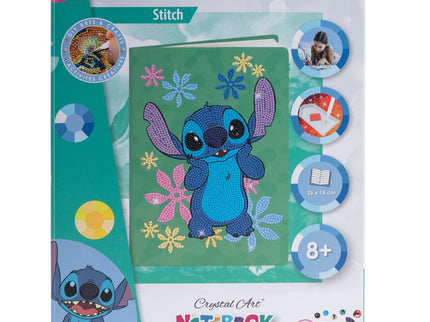 DISNEY Teemantmaal Märkmik Stitch