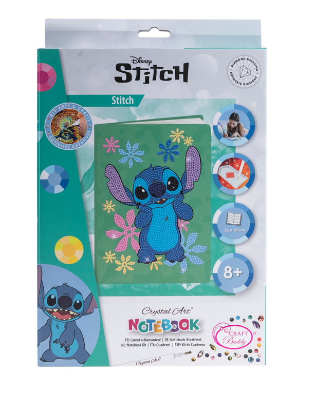 DISNEY Teemantmaal Märkmik Stitch