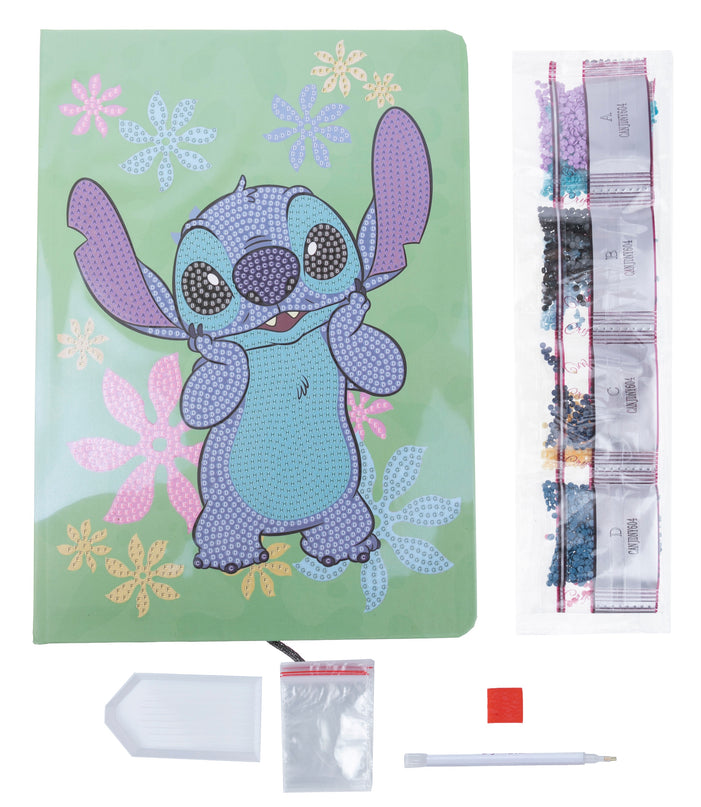 DISNEY Teemantmaal Märkmik Stitch