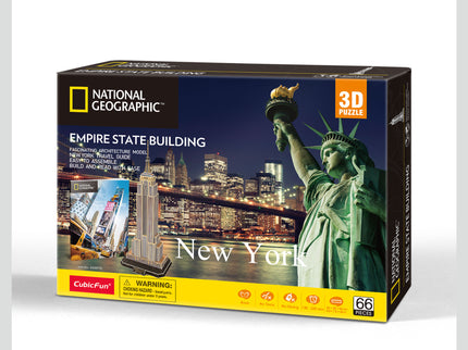 CUBICFUN NATIONAL GEOGRAPHIC 3D pusle Empire State Building