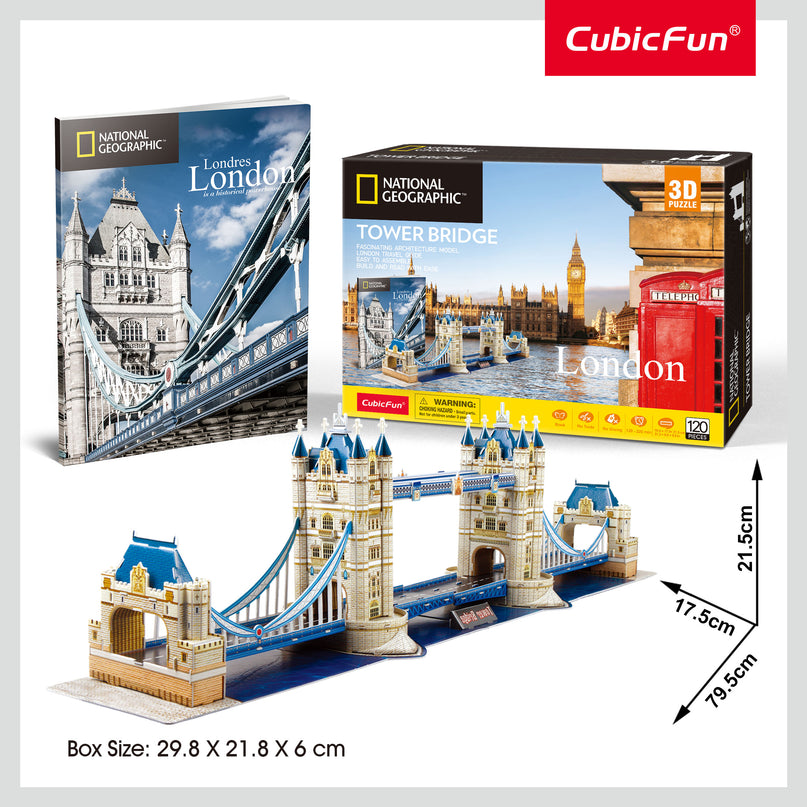 CUBICFUN 3D pusle National Geographic Tower Bridge
