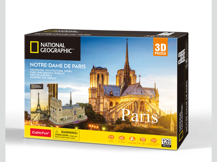 CUBICFUN 3D pusle National Geographic Notre Dame De Paris