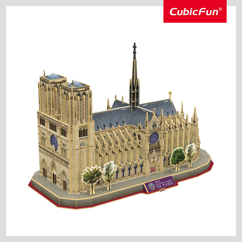 CUBICFUN 3D pusle National Geographic Notre Dame'i katedraalist