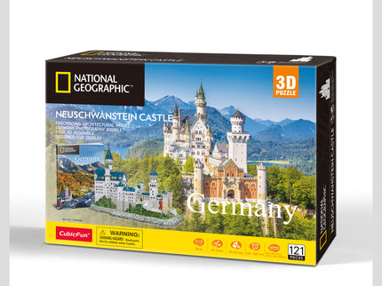 CUBICFUN NatGeo Neuschwansteini kaotus
