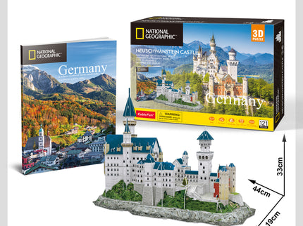 CUBICFUN NatGeo Neuschwansteini kaotus