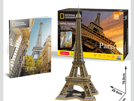 CUBICFUN 3D pusle National Geographic Eiffeli rebenenud