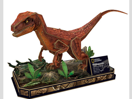 CUBIC FUN National Geographic 3D pusle Velociraptor