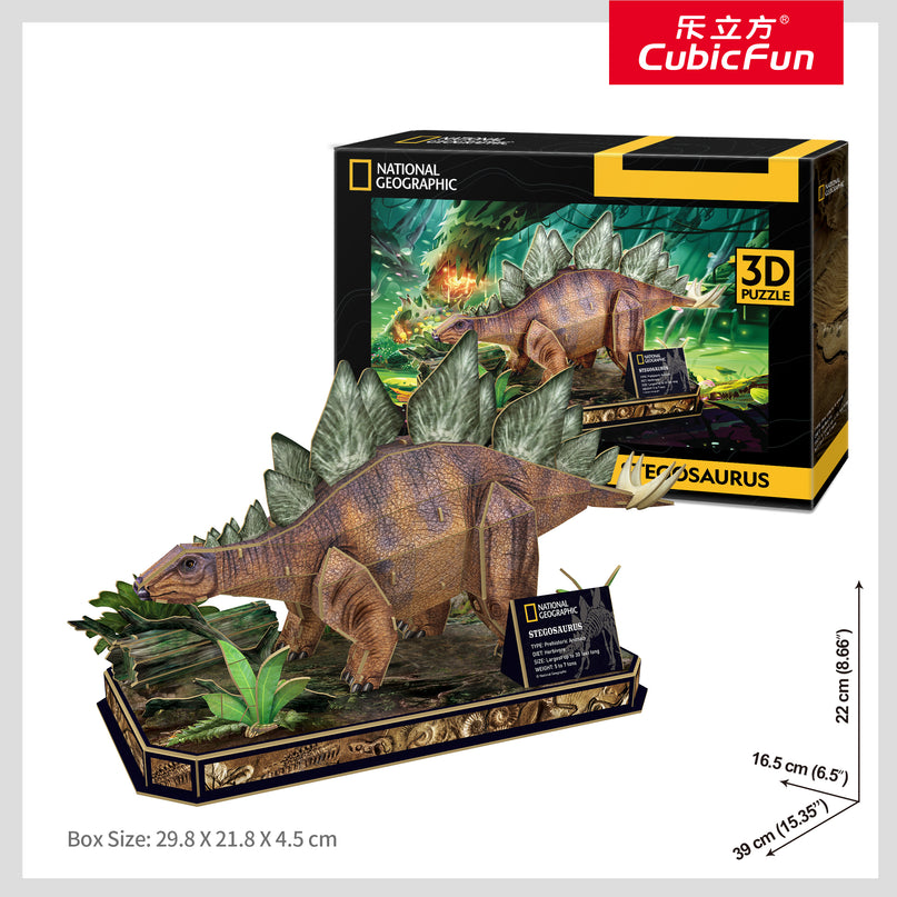 CUBIC FUN National Geographicu 3D pusle Stegosaurus
