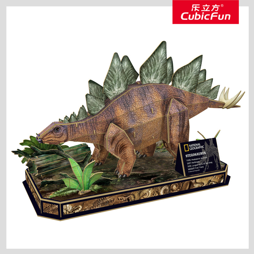 CUBIC FUN National Geographicu 3D pusle Stegosaurus