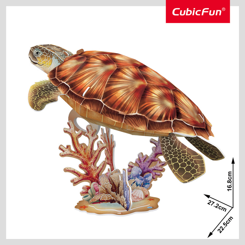 CUBICFUN NATIONAL GEOGRAPHIC 3D pusle merikilpkonn