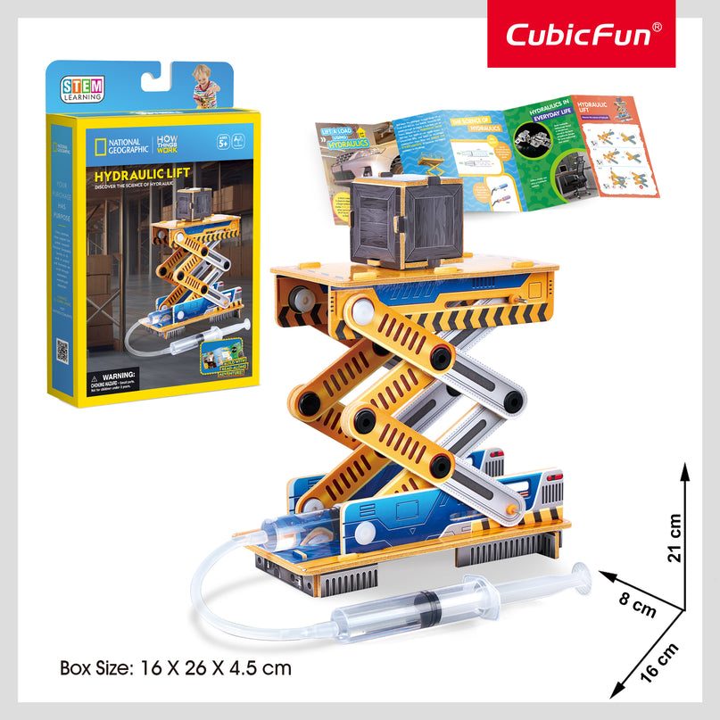 CUBIC FUN National Geographicu 3D pusle Hüdrotõstrik