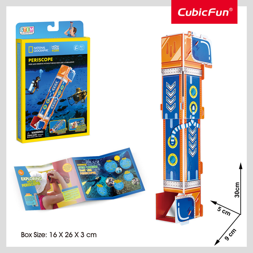 CUBIC FUN National Geographicu 3D pusle Periskoop