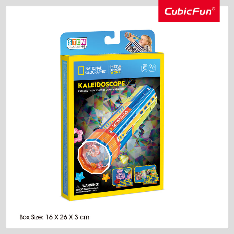 CUBIC FUN National Geographic 3D pusle Kaleidoskoop