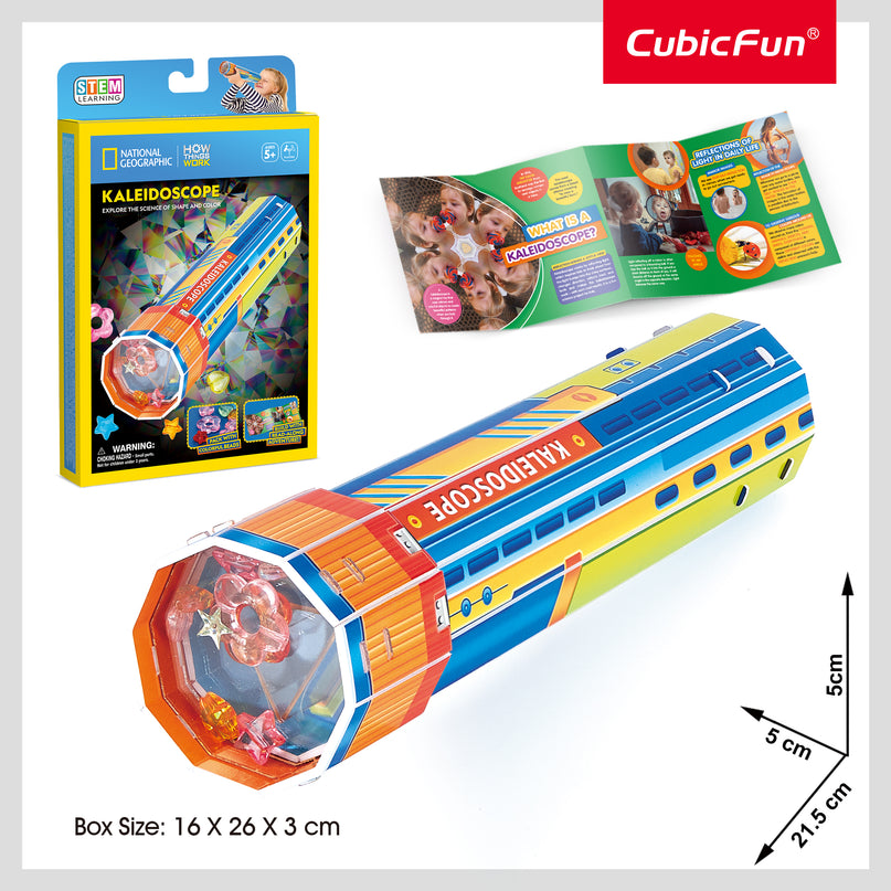 CUBIC FUN National Geographic 3D pusle Kaleidoskoop