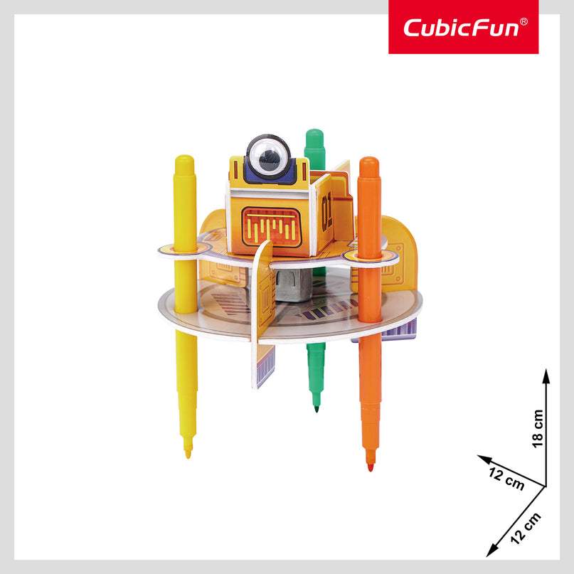 CUBIC FUN National Geographicu 3D pusle Joonistusrobot