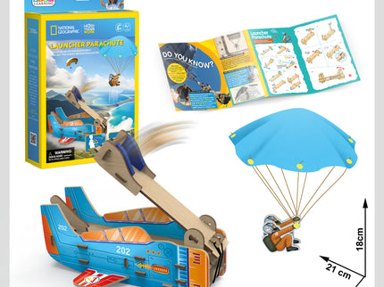 KUUBILINE LÕBUS National Geographic 3D pusle Langevarjuheitja