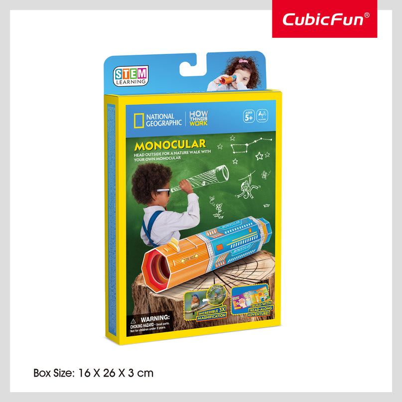 CUBIC FUN National Geographicu 3D pusle Pikksilm
