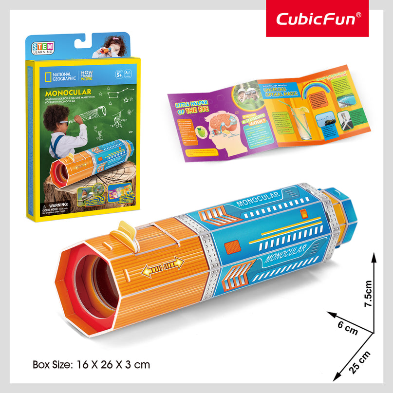 CUBIC FUN National Geographicu 3D pusle Pikksilm