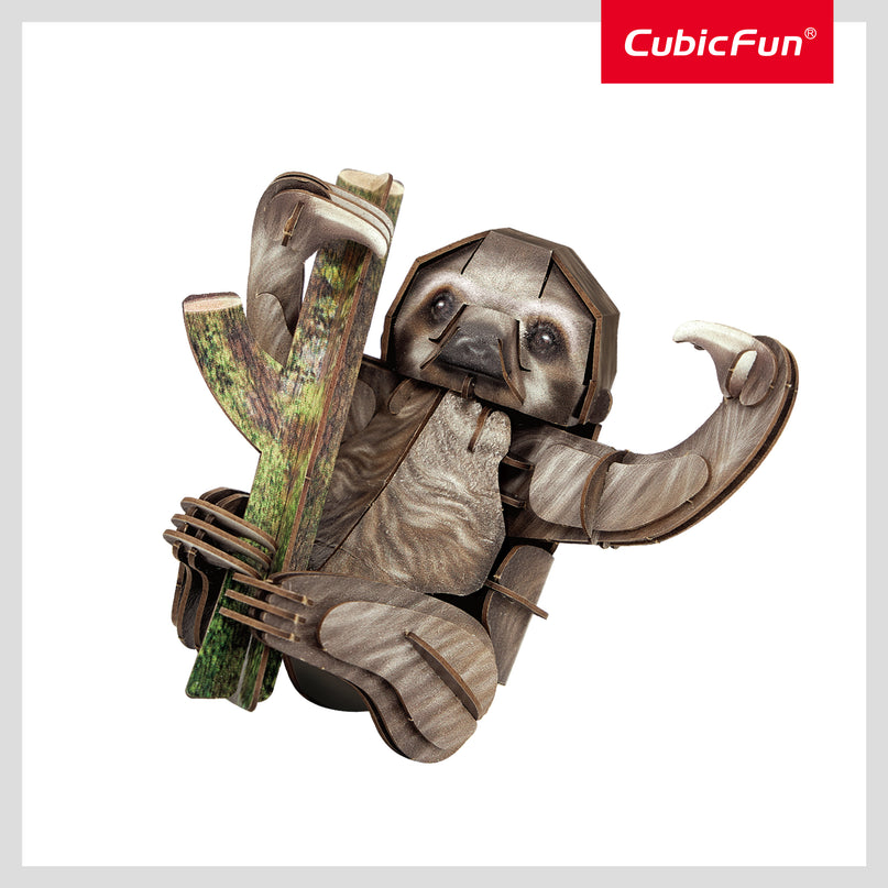 CUBICFUN NATIONAL GEOGRAPHIC 3D pusle laiskloom