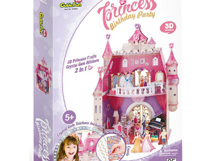 CUBICFUN 3D pusle Printsessi sünnipäeva maja