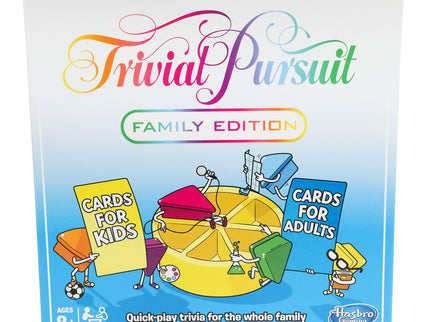 Lauamäng Trivial Pursuit Family Edition (inglise keeles)