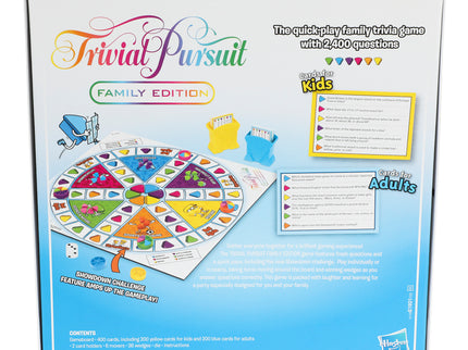 Lauamäng Trivial Pursuit Family Edition (inglise keeles)