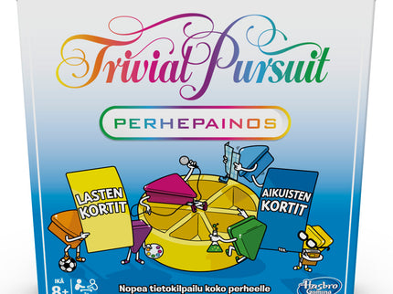TRIVIAL PURSUIT Board game Family Edition (In Finnish lang.)