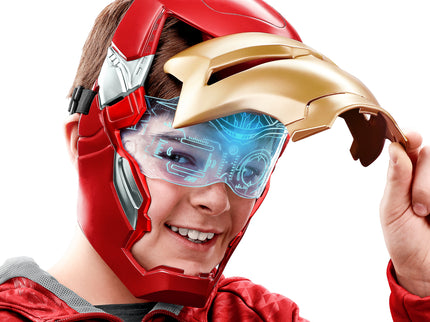 AVENGERS Iron Man mask valgusefektidega