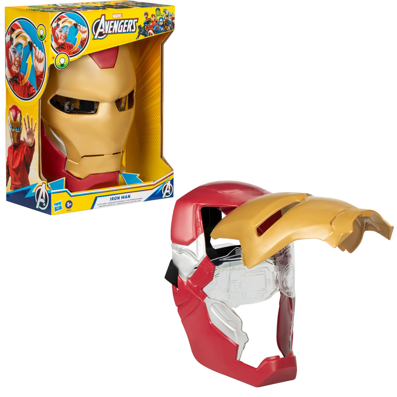 AVENGERS Iron Man mask valgusefektidega