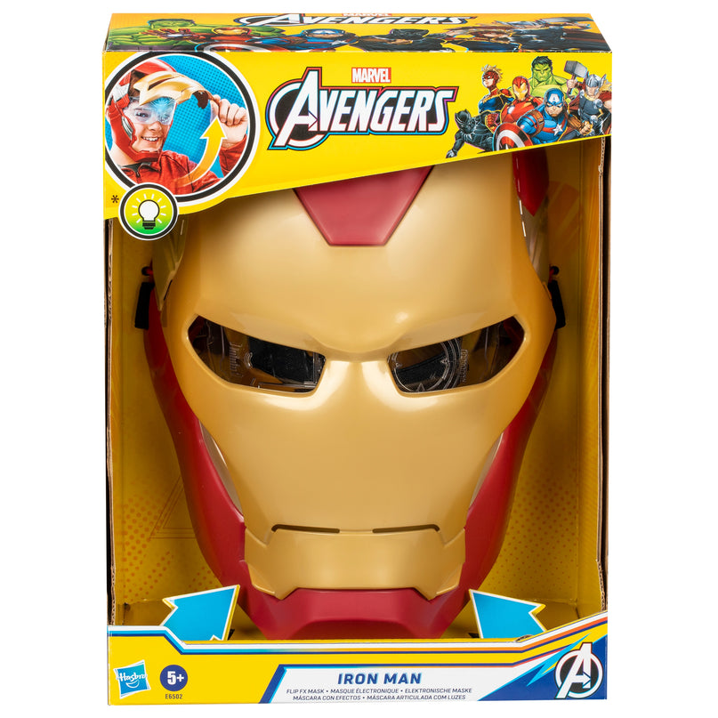 AVENGERS Iron Man mask valgusefektidega