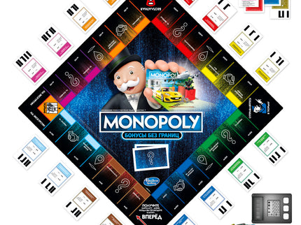 MONOPOLY Lauamäng Super Electronic banking (venekeelne)