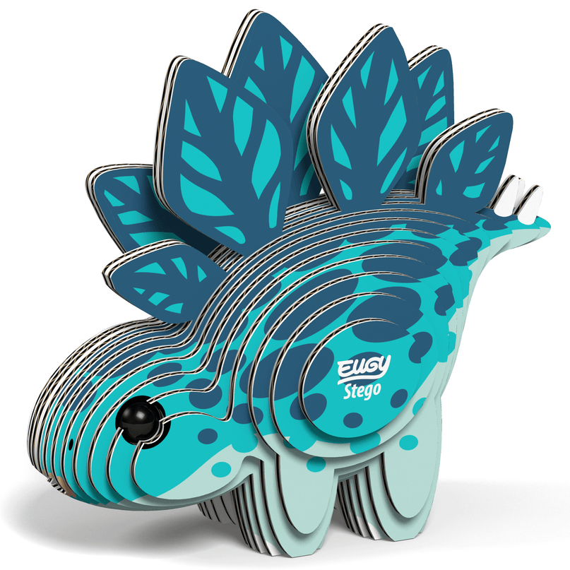 EUGY 3D kokkupandav mudel, Stegosaurus