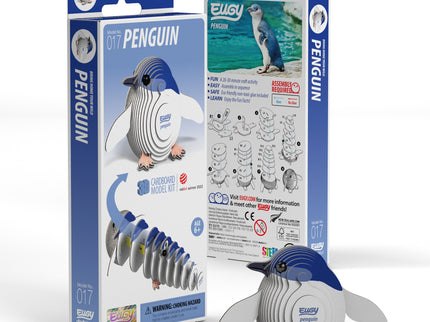 EUGY 3D kokkupandav mudel, Pingviin