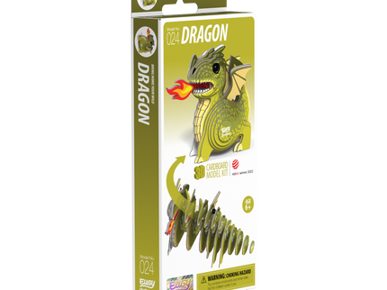 EUGY 3D kokkupandav mudel, Draakon