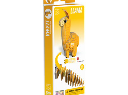 EUGY 3D kokkupandav mudel, Laama