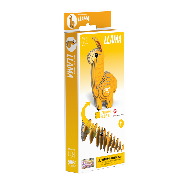 EUGY 3D kokkupandav mudel, Laama