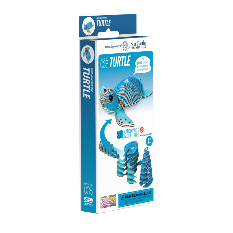 EUGY 3D kokkupandav mudel, Kilpkonn