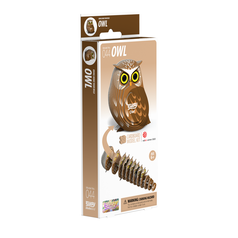 EUGY 3D kokkupandav mudel, Öökull