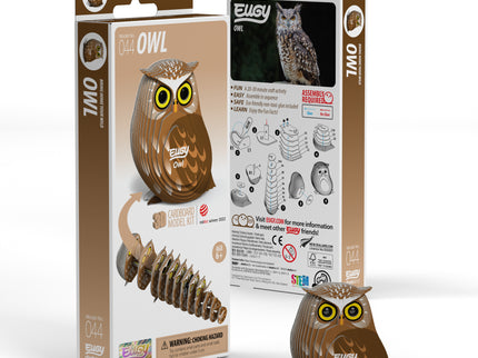 EUGY 3D kokkupandav mudel, Öökull