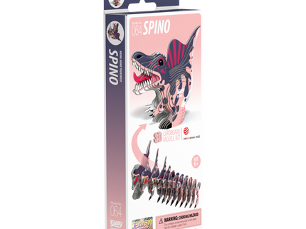 EUGY 3D kokkupandav mudel, Spino