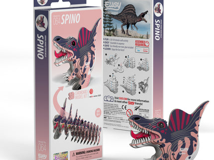 EUGY 3D kokkupandav mudel, Spino
