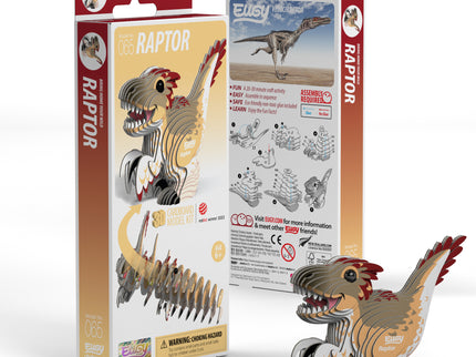 EUGY 3D kokkupandav mudel, Raptor
