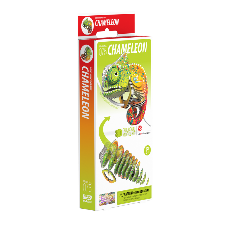 EUGY 3D kokkupandav mudel, Kameelion