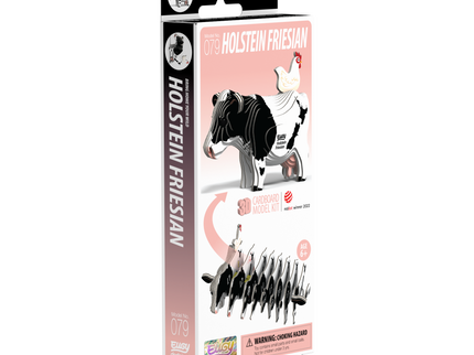 EUGY 3D kokkupandav mudel, Holstein veis